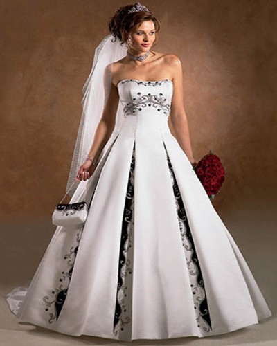 Color Wedding Dresses on Color Trend  In Wedding Dresses Jpg